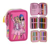 CERDÁ LIFE'S LITTLE MOMENTS Giotto Barbie Pencil Case with Accessories with Penc