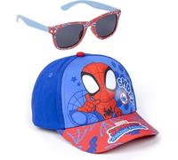 CERDÁ LIFE'S LITTLE MOMENTS Gorra Set Gafas De sol SY Summer 2025 Cappellino da Baseball, Spidey, Taglia Unica Unisex-Adulto