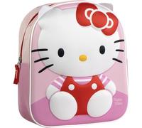 CERDÁ LIFE'S LITTLE MOMENTS Infantil 3D Aplicaciones Medidas Mochila Hello Kitty 22.0x27.0x10.0 Cm para Niñ@s, Zaino Unisex-Bambini e Ragazzi, MOD. 30