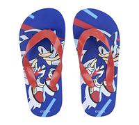 CERDÁ LIFE'S LITTLE MOMENTS, Infradito di Sonic Blu e Rosso Unisex-Bambini e ragazzi