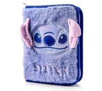 CERDÁ LIFE'S LITTLE MOMENTS Lilo & Stitch - Astuccio per bambini, con 2 scomparti con cerniera, per scuola, arte e viaggi