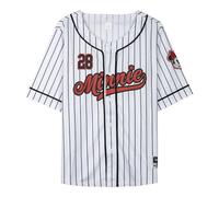T-shirt Manica Corta Baseball Minnie BIANCO - L | UNISEX CERDà