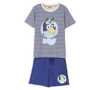 CERDÁ LIFE'S LITTLE MOMENTS Maglietta e pantaloncini Bluey - Colore blu - Taglia 3 anni - Set bambino - Realizzato in 100% cotone 220 g/m2 - Stampa Bluey - Prodotto originale disegnato in Spagna