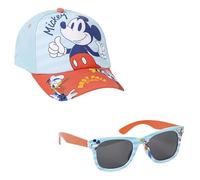 CERDÁ LIFE'S LITTLE MOMENTS Mickey, set berretto e occhiali da sole, multicolore, standard unisex per bambini, multicolore, Standard