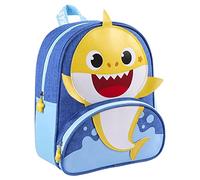 CERDÁ LIFE'S LITTLE MOMENTS, Mochila Baby Shark Guarderia-Licencia Oficial Nickelodeon para Niños, Azul, Especialmente recomendada 2-6 años