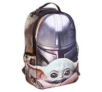 CERDÁ LIFE'S LITTLE MOMENTS Mujer Poliéster The Mandalorian-Licencia Oficial Disney, Multicolor, Grande-Mochila con el tamaño Ideal para Que lleves Todo ordenado