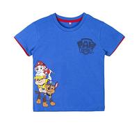 CERDÁ LIFE'S LITTLE MOMENTS Nickelodeon-Maglietta, Maniche Corte, per L'Estate, in 100% Cotone, Licenza Ufficiale T-Shirt, Blu, 4 Anni Bambini e Ragazzi