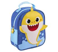 CERDÁ LIFE'S LITTLE MOMENTS Niños, Neceser Escolar Baby Shark-Licencia Oficial Nickelodeon, Azul, Recomendado 3 a 6 años