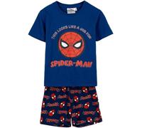 Pigiama Manica Corta Single Jersey Spiderman BLU - 6 Anni | MASCHIO CERDà