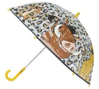 CERDÁ LIFE'S LITTLE MOMENTS Ombrello a bolle d'aria del Re Leone - Apertura manuale - Colore giallo - Realizzato in 100% POE con telaio in fibra di vetro - Prodotto originale disegnato in Spagna