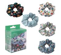 CERDÁ LIFE'S LITTLE MOMENTS - Pack 5 Elastici per Capelli con Disegni di Stitch - Licenza Ufficiale Disney