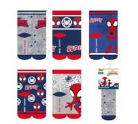 CERDÁ LIFE'S LITTLE MOMENTS Pack Niño Spidey Diseño Cómodo Y Seguro | Calcetines Cómodos para Niños Confezione Calze, 23-26 (Pacco da 5) Unisex-Bambini e Ragazzi