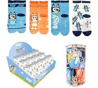 CERDÁ LIFE'S LITTLE MOMENTS Pack Calcetines Bluey Diseño Cómodo Y Seguro | Calcetines Bluey Cómodos Para Niños Set di calze Bluey Unisex - Bambini e ragazzi (Pacco da 4)