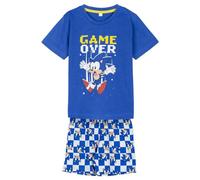 CERDÁ LIFE'S LITTLE MOMENTS Pantaloncini del Pigiama Sonic - Blu - Taglia 8 Anni - Pigiama da Bambino - Realizzato in 100% Cotone 145 g/m² - Stampa Sonic - Prodotto Originale Disegnato in Spagna