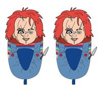 CERDÁ LIFE'S LITTLE MOMENTS Pantofole da casa design divertente e licenza ufficiale | Pantofole Chucky comode, morbide e antiscivolo, Chucky, 40/41 EU