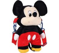CERDÁ LIFE'S LITTLE MOMENTS Peluche Originale, Morbido E Imbottito Design 3D-Borsa Accessori, Adolescenti E Fans Disney, Unisex Bambini, Blu, M, Topolino, 14x28x11