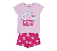 CERDÁ LIFE'S LITTLE MOMENTS Peppa Pig | Pigiama di Cotone 100% da 2 Pezzi Set, Rosa, Normale Bambine e Ragazze