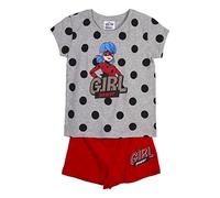 CERDÁ LIFE'S LITTLE MOMENTS - Pigiama da Bambina di Lady Bug | Pigiama in 100% Cotone di 2 Pezzi [ Maglia + Pantaloni Pigiama Bambina ] - Licenza Ufficiale Zag