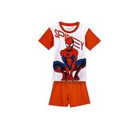 CERDÁ LIFE'S LITTLE MOMENTS Pigiama Estivo di Spiderman per Bambini - Rosso e Bianco - 7 Anni - Pigiama Corto Elaborato in Cotone 100% - Prodotto Originale Ideato in Spagna