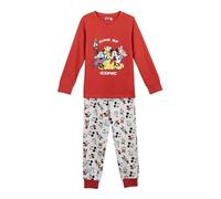 Pigiama Manica Lunga Single Jersey Mickey Mouse ROSSO - 6 Anni | UNISEX CERDà