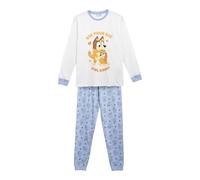 CERDÁ LIFE'S LITTLE MOMENTS Pigiama lungo Bluey Manica lunga Single Jersey Blu S Femmina
