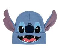 CERDÁ Life's Little Moments Punto Stitch Suave, Cálido Y Elástico con Diseño Oficial-Gorro Invierno, Protección Viento Y Frío Basco, Taglia Unica Unisex-Bambini e Ragazzi