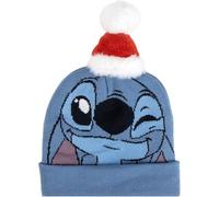 CERDÁ Life's Little Moments Punto Stitch Suave, Cálido Y Elástico Diseño Oficial-Gorro Invierno, Protección Viento Y Frío Basco, Taglia Unica Unisex-Bambini e Ragazzi