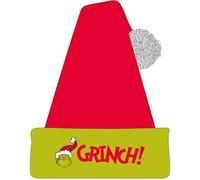 CERDÁ Life's Little Moments Punto The Grinch Suave, Cálido con Diseño Oficial-Gorro Ideal Invierno, Protección Viento Y Frío Basco, Taglia Unica Unisex-Bambini e Ragazzi