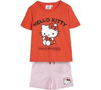 CERDÁ LIFE'S LITTLE MOMENTS Niños Y Niñas Cómodo Y Divertido - Pijama Hello Kitty Ideal para Descanso Y Juego Set di Pigiama, Rosso, 5 Anni (Pacco da 2) Unisex-Bambini e Ragazzi