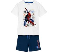 CERDÁ LIFE'S LITTLE MOMENTS Ragazzi e Ragazze Comodo e Divertente - Pigiama Spiderman Ideale per Riposo e Gioco Set di Pigiama, Bianco, 6 Anni (Pacco da 2) Unisex-Bambini e Ragazzi
