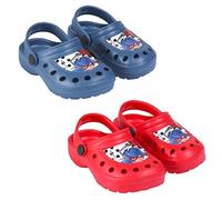 Sandalo simil crocs Miraculous LadyBug Blu