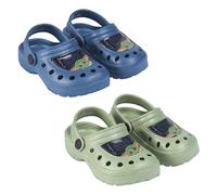 CERDÁ LIFE'S LITTLE MOMENTS Sabot Bambino con Le Raffigurazioni dei Personaggi The Mandalorian | Zoccoli in Gomma con Antiscivolo, Sandali a Ciabatta, Blu, 27 EU
