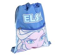 CERDÁ LIFE'S LITTLE MOMENTS - Sacca della Principessa Elsa di Frozen con Tasca Frontale, Tasca con Apertura Regolabile e Bretelle Regolabili con Velcro - Licenza Ufficiale Disney