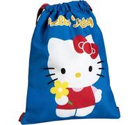 CERDÁ LIFE'S LITTLE MOMENTS Sacchetto scuola Hello Kitty - Zaino per bambini, tipo sacco con coulisse regolabile e design, pratico e leggero, unisex per bambini, 27,0 x 33,0 x 1,0 cm, Hello Kitty