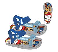 CERDÁ LIFE'S LITTLE MOMENTS Sandali della Paw Patrol - Grigio e Blu - 31 - Sandali in Poliestere con Suola EVA, Chiusura a Strappo e Patch di Gomma - Prodotto Originale Ideato in Spagna