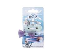 CERDÁ LIFE'S LITTLE MOMENTS Set 4 Clip per Capelli Frozen per Bambine, Accessori Capelli Disney con Elsa e Anna, Fermagli Multicolore per Bambini, Idea Regalo Ufficiale