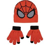 CERDÁ LIFE'S LITTLE MOMENTS Set berretto e guanti Spiderman morbidi e licenza ufficiale-abbigliamento termico per bambini ideale freddo set 2 pezzi, standard (confezione da 2) unisex per bambini