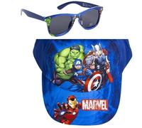 CERDÁ LIFE'S LITTLE MOMENTS Set De sol para Niños Y Niñas - Gafas Y Gorra Avengers Occhiali e Berretto, Blu, Taglia Unica Unisex-Bambini e Ragazzi