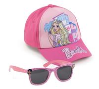 CERDÁ LIFE'S LITTLE MOMENTS | Set berretto e occhiali da sole Barbie per ragazzi e ragazze, occhiali e cappellino Barbie stile moderno e resistente, multicolore, Taglia unica