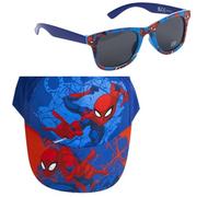 CERDÁ LIFE'S LITTLE MOMENTS | Set berretto e occhiali da sole Spiderman per ragazzi e ragazze, occhiali e berretto Spiderman stile moderno e resistente, Uomo Ragno, Taglia unica