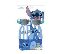 CERDÁ LIFE'S LITTLE MOMENTS | Set berretto e occhiali da sole Stitch per ragazzi e ragazze - Occhiali e berretto Stitch stile moderno e resistente, blu, Taglia unica