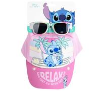 CERDÁ LIFE'S LITTLE MOMENTS Set berretto e occhiali da sole Stitch Rosa Unisex Taglia unica