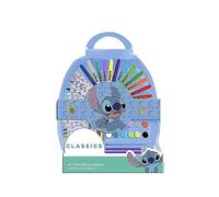 CERDÁ LIFE'S LITTLE MOMENTS Stitch 50 Piece Colouring Set, Astuccio Unisex Kids, Multicolor, Standard