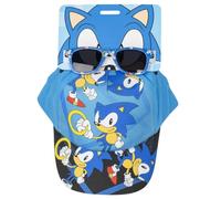 CERDÁ LIFE'S LITTLE MOMENTS Set Cappellino e Occhiali da Sole per Bambini, Tema Sonic, Ideale per Estate, Mare o Tempo Libero, Licenza Ufficiale SEGA