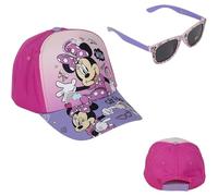 CERDÁ LIFE'S LITTLE MOMENTS Set Cappello e Occhiali da Sole Minnie Mouse, Multicolore, Standard Unisex-Bambini e Ragazzi