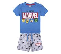Completo T-Shirt e pantaloncino Avengers anni 4