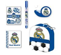 CERDÁ LIFE'S LITTLE MOMENTS Set de Papelería Minimochila Medidas Mochila Real Madrid 19.5x22.5x4.5 Cm para Niñ@s, Zaino Unisex-Bambini e Ragazzi, MOD. 62