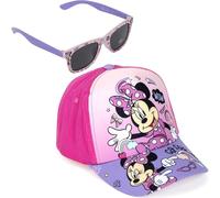 CERDÁ LIFE'S LITTLE MOMENTS Set De sol Mn Summer 2025 Cappellino da Baseball, Gorra + Gafas Minnie, Taglia Unica Unisex-Adulto