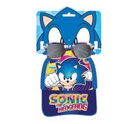 CERDÁ LIFE'S LITTLE MOMENTS Set De sol para Niños Y Niñas - Gafas Y Gorra Sonic Occhiali e Berretto, Multicolore, Taglia Unica Unisex-Bambini e Ragazzi