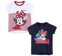 Pack 2 magliette Minnie assortite 6 mesi
